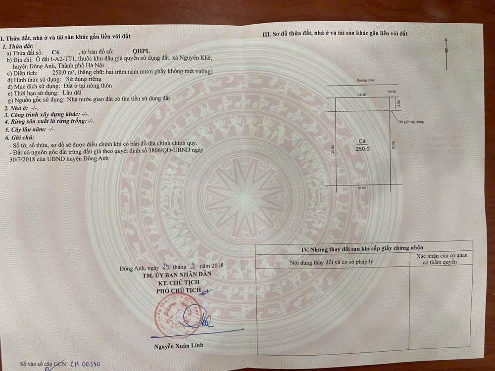 ✅️ B.á.n 250M ĐẤT BIỆT THỰ KĐT NGUYÊN KHÊ GIÁ CHỈ HƠN 100TR/M 👏👏👏 ✅️ B.á.n 250M ĐẤT BIỆT THỰ KĐT NGUYÊN KHÊ GIÁ CHỈ HƠN 100TR/M 👏👏👏