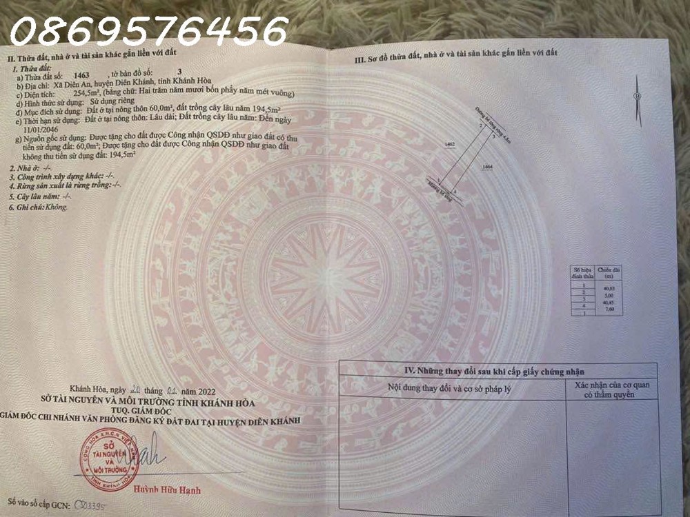MUA ĐẤT VƯỜN CÓ THỔ TẠI DIÊN KHÁNH GIÁ SIÊU RẺ MUA ĐẤT VƯỜN CÓ THỔ TẠI DIÊN KHÁNH GIÁ SIÊU RẺ