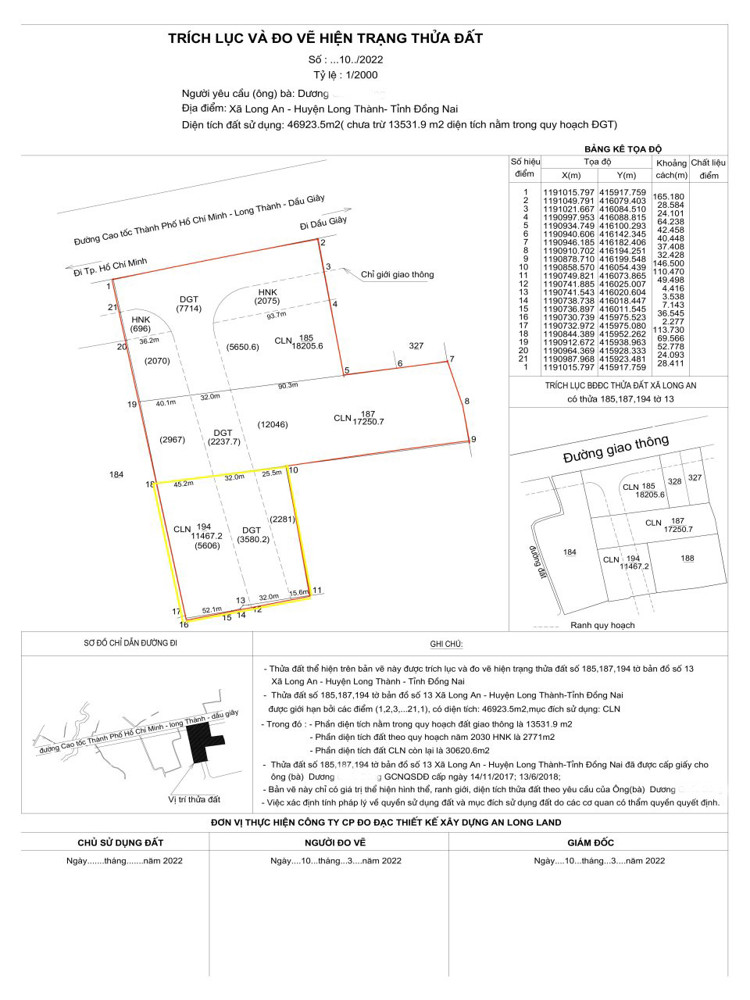 Giảm sốc 46 tỷ! 4.7Ha Đất SHR Sát sân bay Long Thành – Long An Đồng Nai SSS Giảm sốc 46 tỷ! 4.7Ha Đất SHR Sát sân bay Long Thành – Long An Đồng Nai SSS