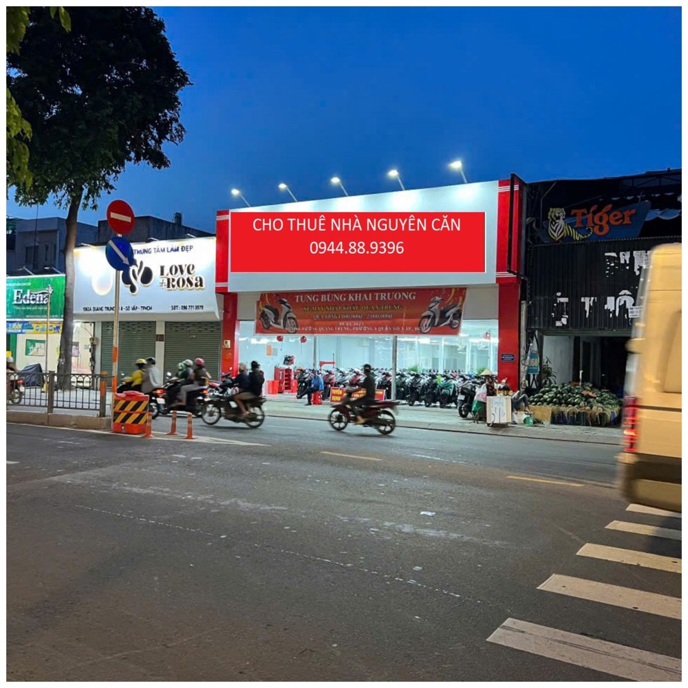 Cho thuê mặt bằng Quang Trung, P.8, Gò Vấp, 10.5x30m, 90tr, TL Cho thuê mặt bằng Quang Trung, P.8, Gò Vấp, 10.5x30m, 90tr, TL
