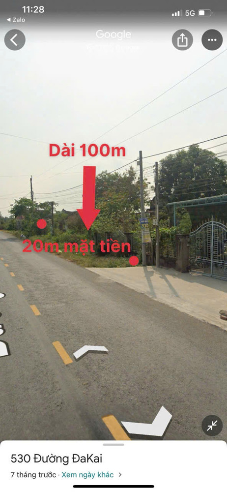 CHÍNH CHỦ Cần Bán GẤP Lô Đất Tiềm Năng Tại 530 đường Đa Kai, Đức Linh, Bình Thuận CHÍNH CHỦ Cần Bán GẤP Lô Đất Tiềm Năng Tại 530 đường Đa Kai, Đức Linh, Bình Thuận
