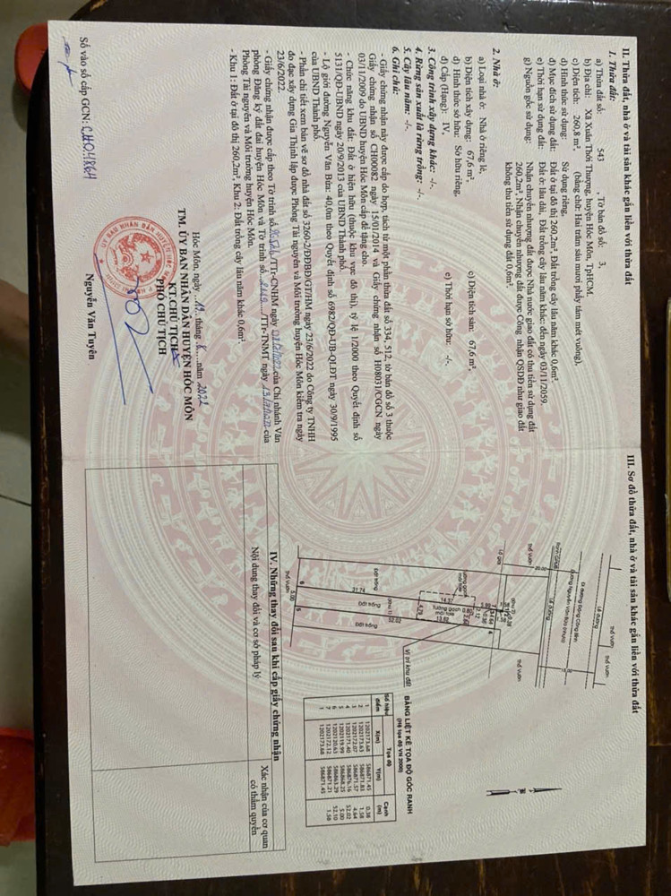 Sẳn Kho Xưởng 1.200M2 Full Thổ,Hoàn Công Mt Nguyễn Văn Bứa, Xts, Hóc Môn