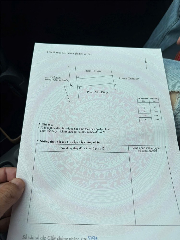 Lô đất giá hiếm dưới 1 tỷ – trung tâm Cốc Liễn, Minh Tân  ZALO 0567 222 555