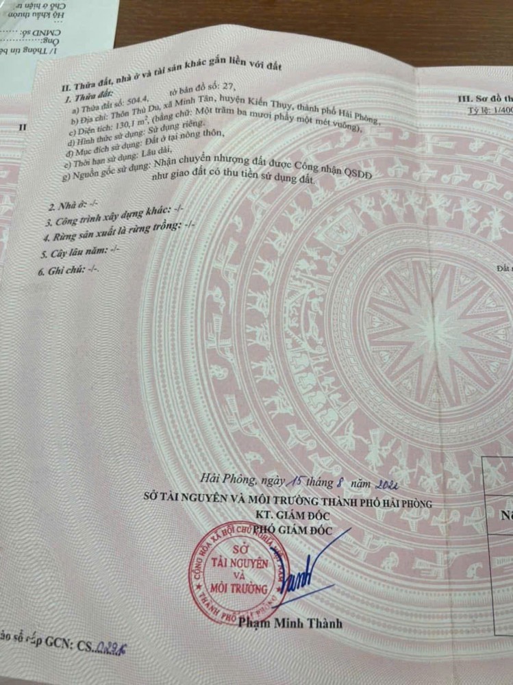 Đất mặt đường nhựa Thù Du – Minh Tân, giá hiếm chỉ 2,1x tỷ – ZALO 0567 222 555