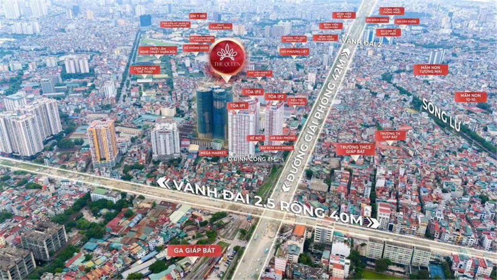 THE QUEEN 360 GIẢI PHÓNG – BIỂU TƯỢNG SỐNG HOÀNG GIA GIỮA HÀ NỘI THE QUEEN 360 GIẢI PHÓNG – BIỂU TƯỢNG SỐNG HOÀNG GIA GIỮA HÀ NỘI