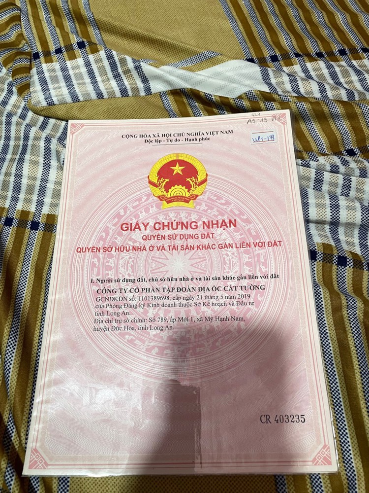 BÁN ĐẤT KHU ĐÔ THỊ CÁT TƯỜNG WESTERN 1 – PHƯỜNG 5, TP. VỊ THANH