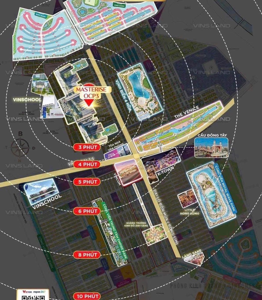 Căn hộ hạng sang Masteri Vin OCP3. Giá chỉ từ 6xtr/m2, Cơ hội X2 tài sản sau khi cầu Ngọc Hồi thông