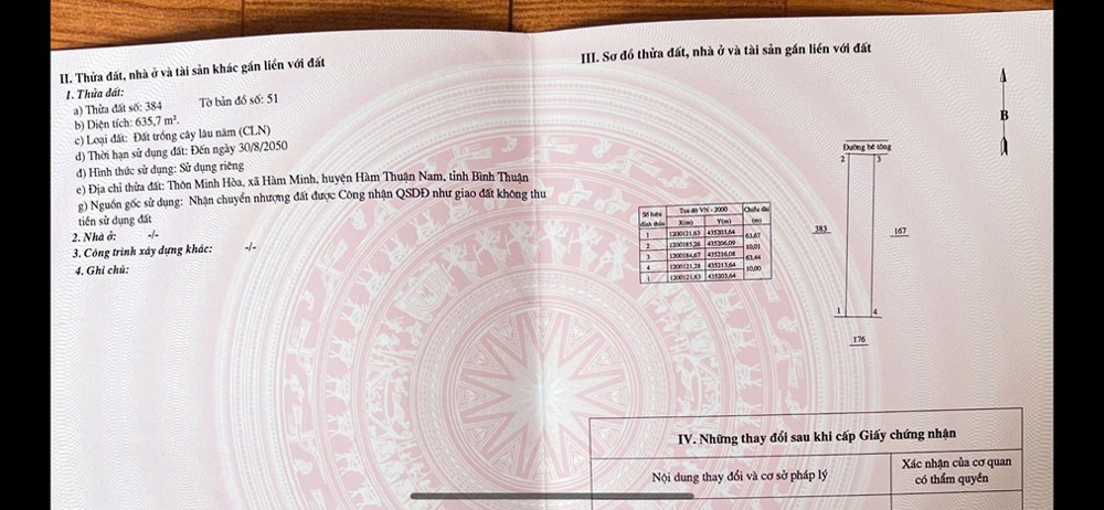 HOT HOT - CẦN BÁN 3 LÔ ĐẤT  TẠI xã hàm minh, huyện Hàm Thuận Nam, tỉnh Bình Thuận HOT HOT - CẦN BÁN 3 LÔ ĐẤT  TẠI xã hàm minh, huyện Hàm Thuận Nam, tỉnh Bình Thuận