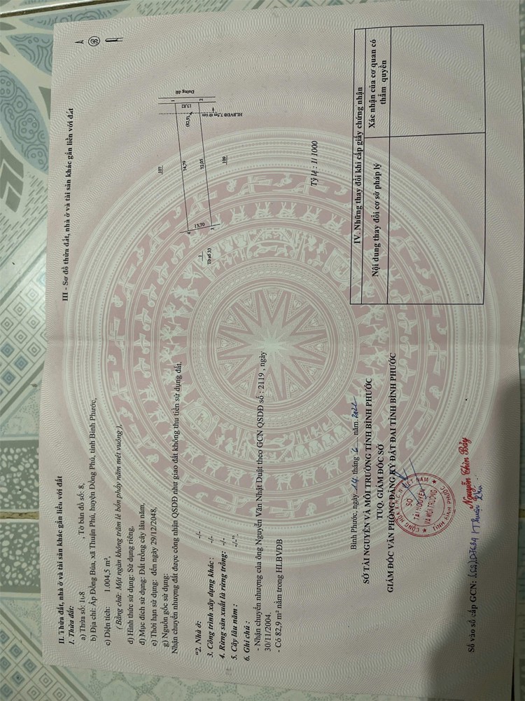 ĐẤT ĐẸP - GIÁ TỐT - Bán GẤP Lô Đất Tiềm Năng Tại Xã Thuận Phú Đồng Phú , Bình Phước ĐẤT ĐẸP - GIÁ TỐT - Bán GẤP Lô Đất Tiềm Năng Tại Xã Thuận Phú Đồng Phú , Bình Phước