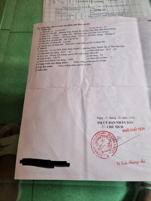 NHÀ ĐẸP – GIÁ TỐT –CHÍNH CHỦ CẦN BÁN NHÀ TẠI Phường Hiệp Thành, TP. Thủ Dầu Một ., Bình Dương