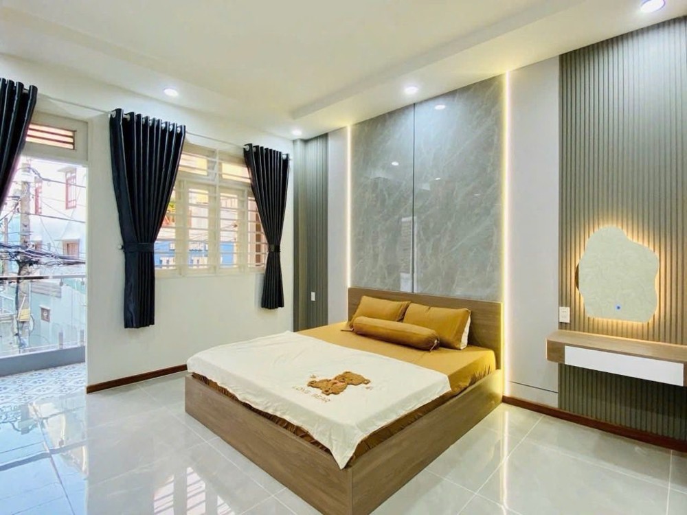 60m2, BÁN NHÀ ĐƯỜNG 12M THÔNG, 4 TẦNG, THỐNG NHẤT,P16 GÒ VẤP, 9 TỶ x