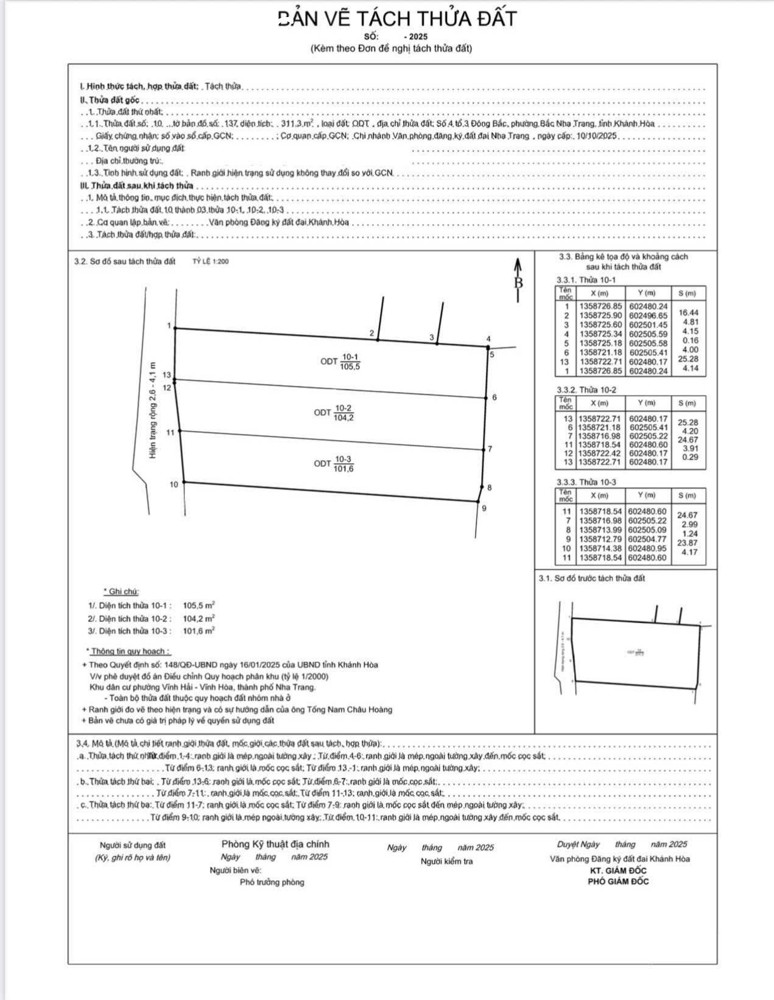 MỞ BÁN 3 LÔ THỔ CƯ GIÁ RẺ TẠI NHA TRANG KHÁNH HOÀ MỞ BÁN 3 LÔ THỔ CƯ GIÁ RẺ TẠI NHA TRANG KHÁNH HOÀ