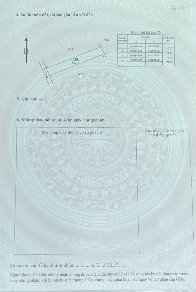 Chủ  : bán ngang 10 tdt 750m có 100tc Sổ sẵn cầm tay Chủ  : bán ngang 10 tdt 750m có 100tc Sổ sẵn cầm tay