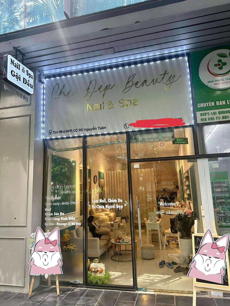 CHÍNH CHỦ SANG NHƯỢNG SPA – CHUNG CƯ 90 NGUYỄN TUÂN, THANH XUÂN, HÀ NỘI CHÍNH CHỦ SANG NHƯỢNG SPA – CHUNG CƯ 90 NGUYỄN TUÂN, THANH XUÂN, HÀ NỘI