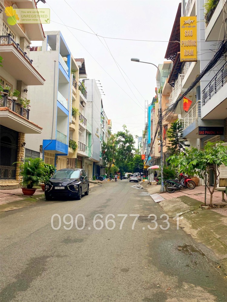 ‼️ Bình Thạnh - Đi bộ ra Metro - Hẻm xe hơi 10m có vỉa hè - Khu vip phân lô - 80m2 vuông vức