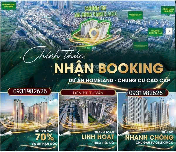 BOOKING SỚM AN BÌNH HOMELAND KHÁCH HÀNG ĐƯỢC LỢI GÌ? LH: 0931982626