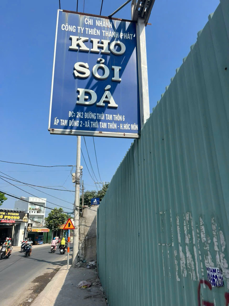 ĐẤT KHỦNG (3.700M²) MẶT TIỀN NHỰA THỚI TAM THÔN, HÓC MÔN GIÁ CHỈ 37.98 TỶ‼️