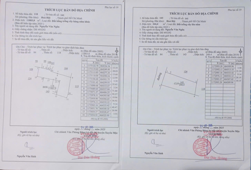 3ha 500m mt đường cách ủy xã hòa hội 1km , phủ hồng 1/2 ,