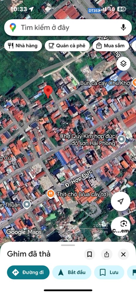 Lô đất 131m² giá chỉ 12,x tr/m² – trung tâm Quý Kim, Hợp Đức, Đồ Sơn! ZALO 0567 222 555