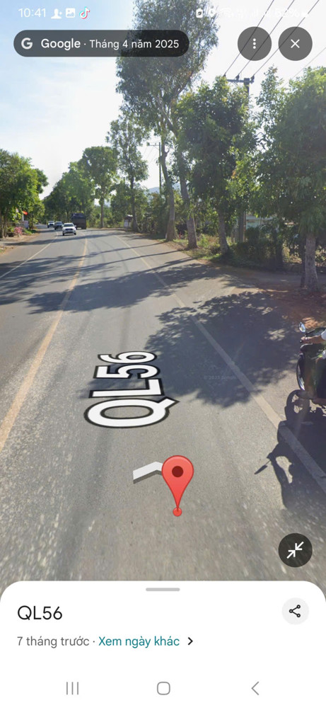 44m mặt tiền Ql56
Dài 200m- 400thổ cư TÔNG 7528MV