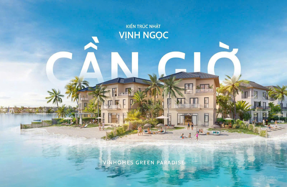 Căn biệt thự đặc biệt nhất- đơn giá nhỏ nhất- diện tích nhỏ nhất tại dự án Vinhomes Cần Giờ