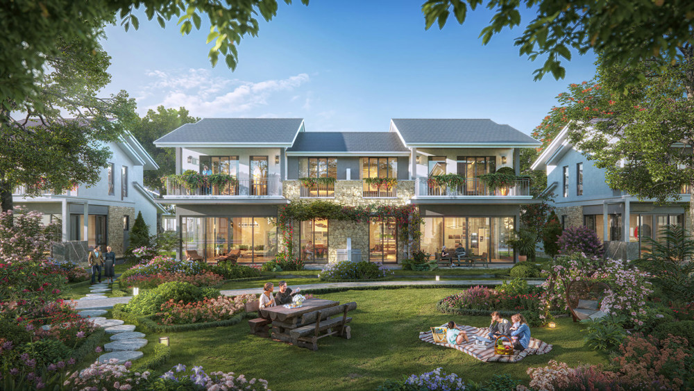 Biệt thự rừng Retreat Forest 220m2, giá 19 tỷ Full VAT và KPBT, Biệt thự Eco Retreat đẳng cấp và