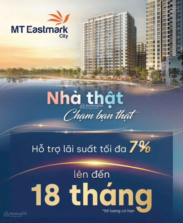 CĂN HỘ MT EASTMARK quận 9 50TR/1M2 ĐÃ CÓ SH, NHẬN NHÀ NGAY, GIÁ GỐC ĐƯỢC GAMUDA LAND PHÂN PHỐI