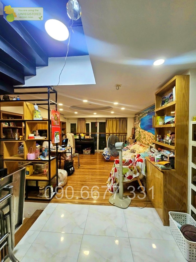 Trường Sa Phú Nhuận - Nhà 5 tầng vuông đẹp - Xe hơi né thoải mái - 1X tỷ