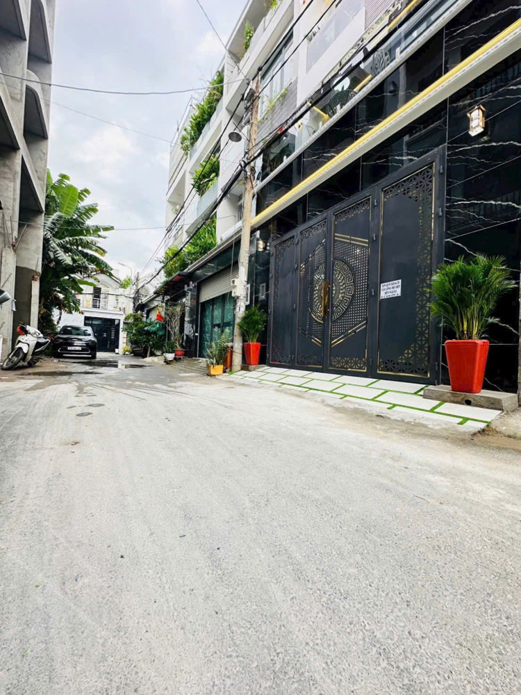 Bán Nhà Mới Xe Hơi Ngủ Nhà 4 tầng 4 Phòng Ngủ