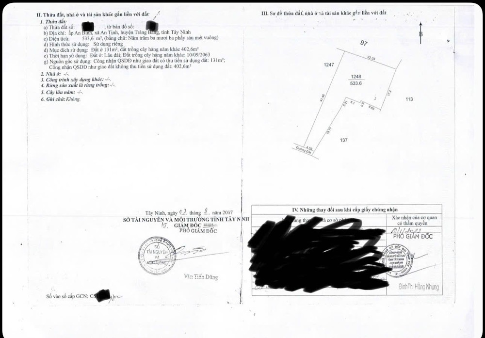 CHÍNH CHỦ CẦN BÁN LÔ ĐẤT ĐẸP – GIÁ ĐẦU TƯ Tại Xã An Tịnh, Huyện Trảng Bàng, Tây Ninh