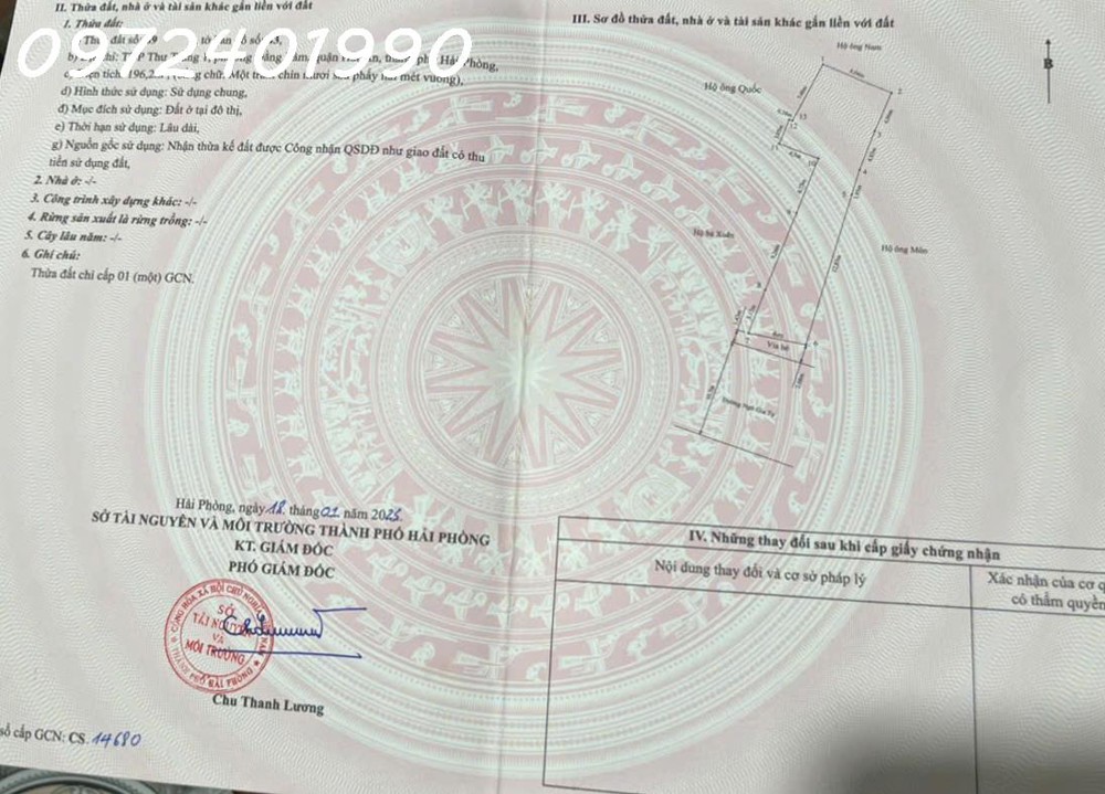 Chính nhà gửi bán kiệt tác căn nhà mặt đường Ngô Gia Tự , 196m giá bán 90tr/m