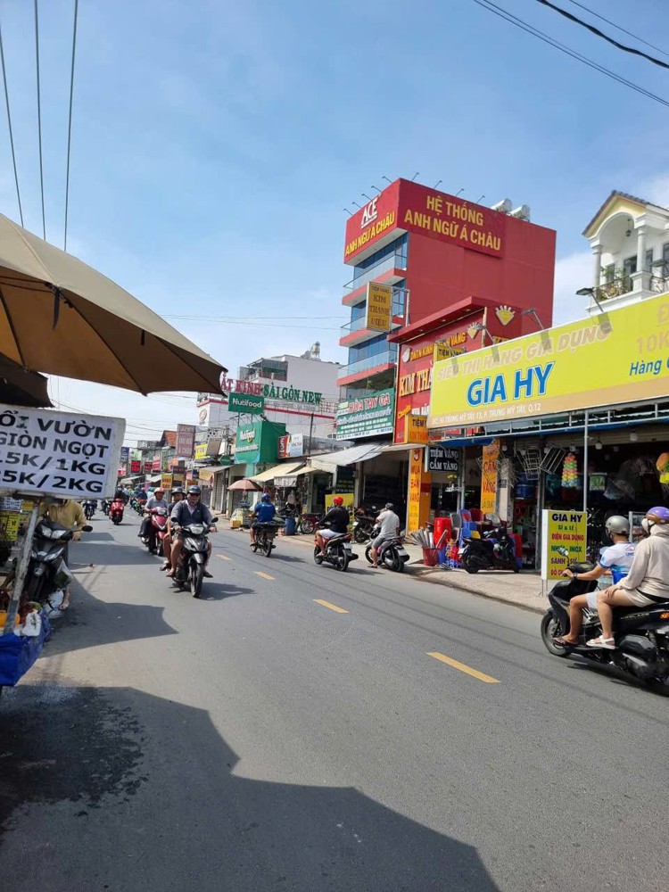 Bán nhà mặt tiền 9x32m giá 19 tỷ Đường Trung Mỹ Tây 13