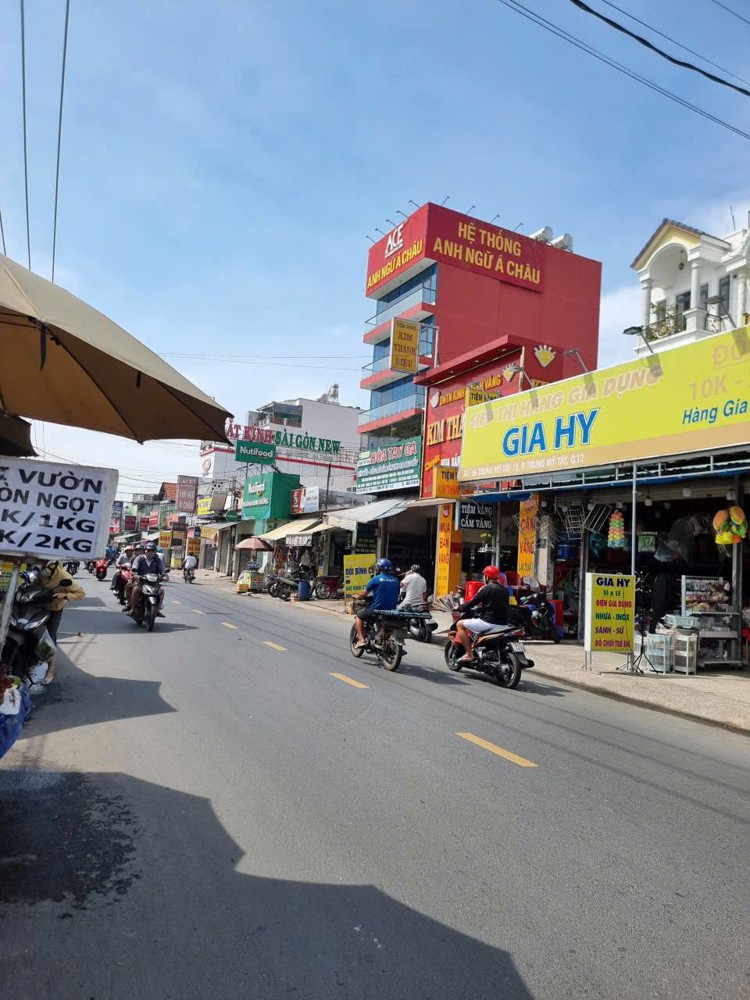 Bán nhà mặt tiền 9x32m giá 19 tỷ Đường Trung Mỹ Tây 13