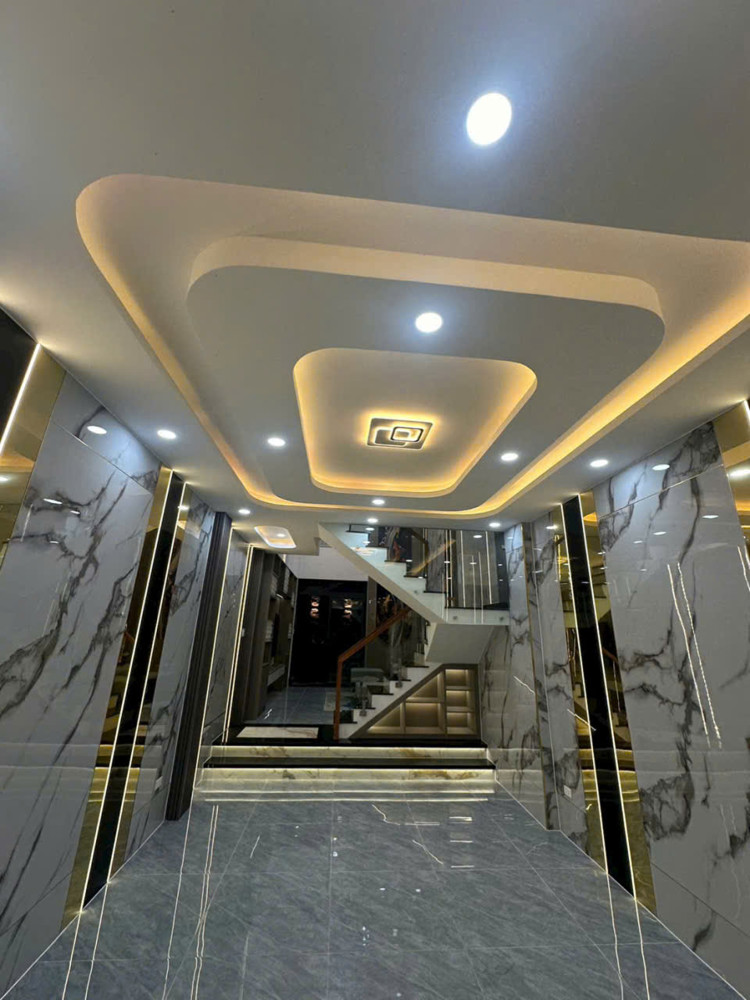 Nhà Mới SHR 5 tầng HXH 53m2, Vuông – Thạnh Lộc 29 Quận 12