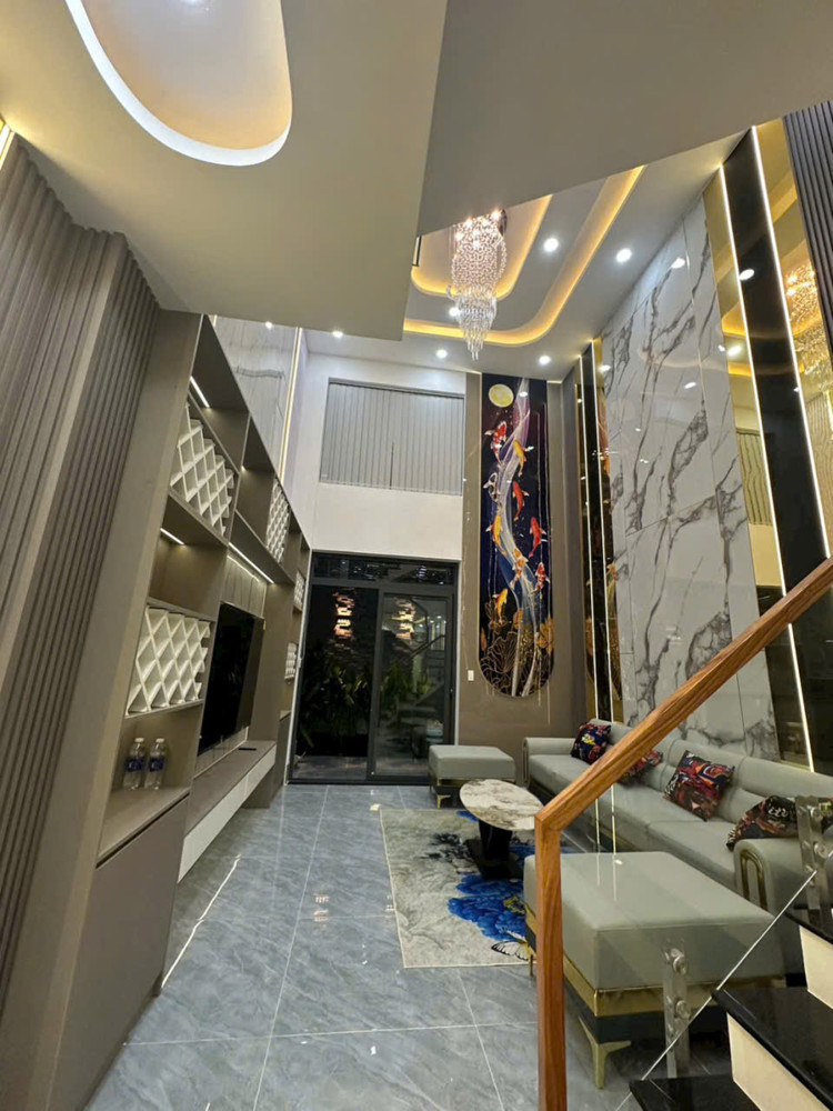 Nhà Mới SHR 5 tầng HXH 53m2, Vuông – Thạnh Lộc 29 Quận 12