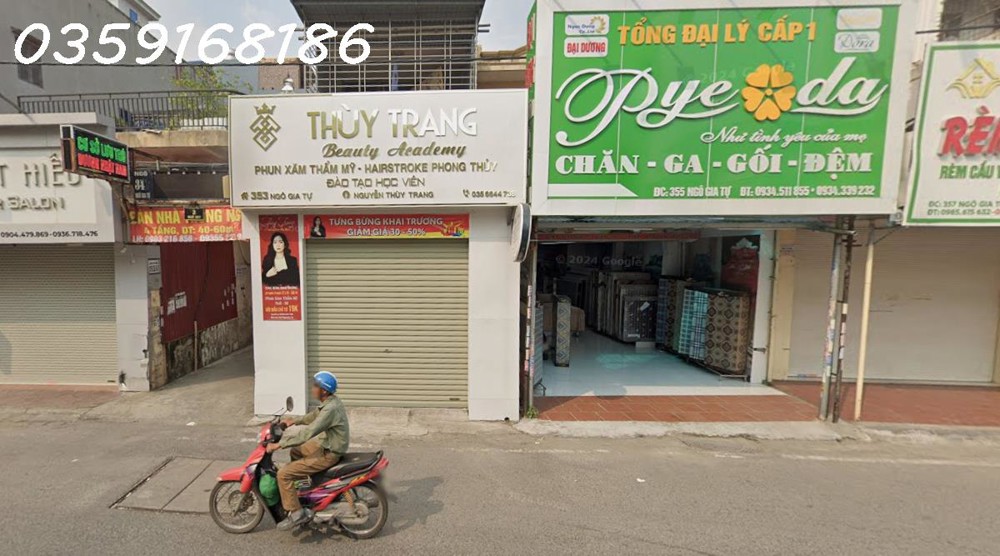 Mặt đường Ngô Gia Tự, 80 triệu/m2, 198m2, mặt tiền 5m, pháp luật tất cả, địa điểm đẹp