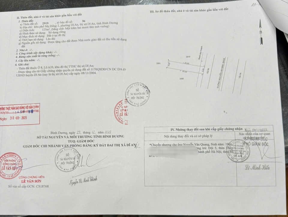 CHÍNH CHỦ Cần Bán 2 Căn Nhà Vị Trí Đắc Địa Tại Thành phố Dĩ An, Bình Dương