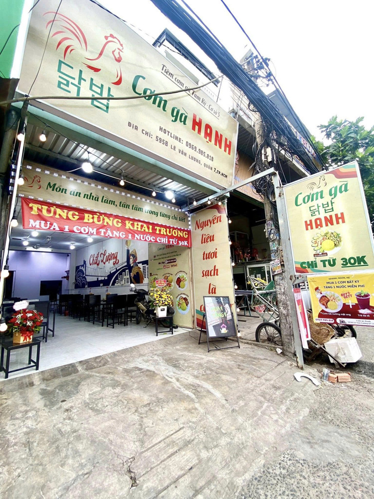 CHÍNH CHỦ SANG NHƯỢNG QUÁN CƠM GÀ - P. TÂN PHONG, QUẬN 7