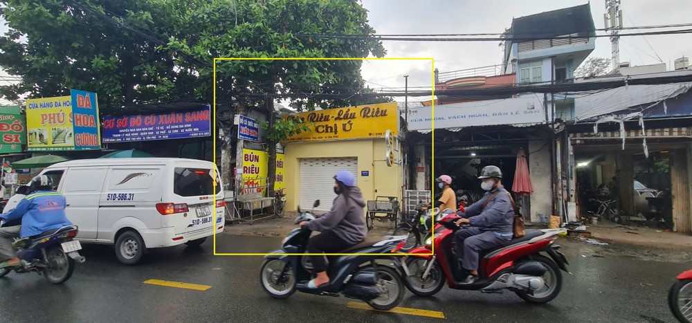 Cho thuê nhà mặt tiền Bình Long 162m²- CẠNH NGÃ TƯ