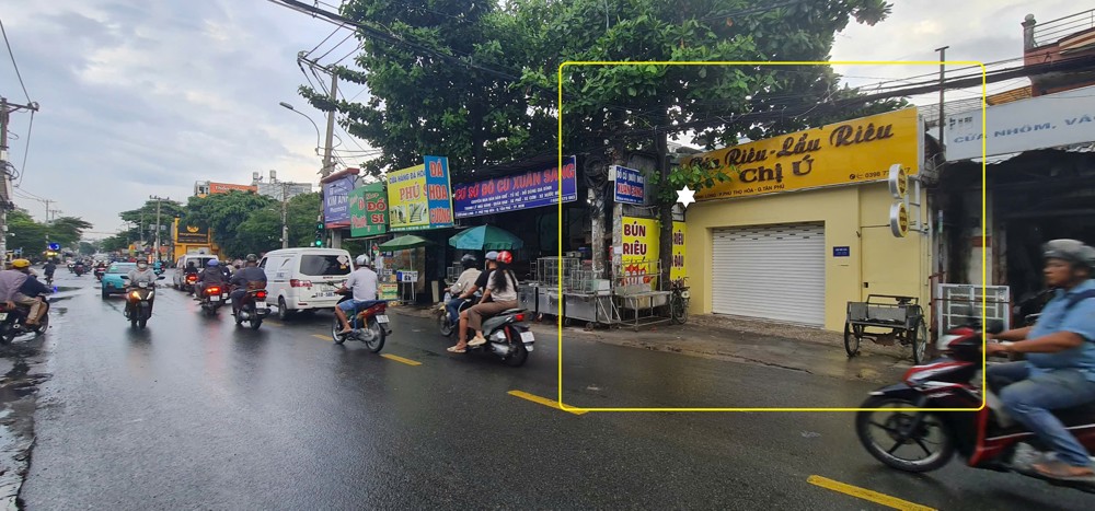 Cho thuê nhà mặt tiền Bình Long 162m²- CẠNH NGÃ TƯ