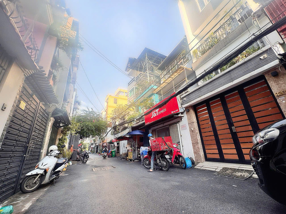 BÁN NHÀ 3 TẦNG HXH 8M Đ. LÊ VĂN SỸ, QUẬN 3 - 4.2M NỞ HẬU 5,8M*13M VUÔNG ĐẸP - HDT ĐỀU 30TR/TH 