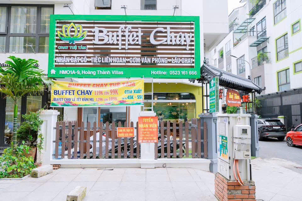 CHÍNH CHỦ SANG NHƯỢNG CỬA HÀNG BUFFET CHAY TUỆ TÂM – HOÀNG THÀNH VILLAS, HÀ ĐÔNG, HN