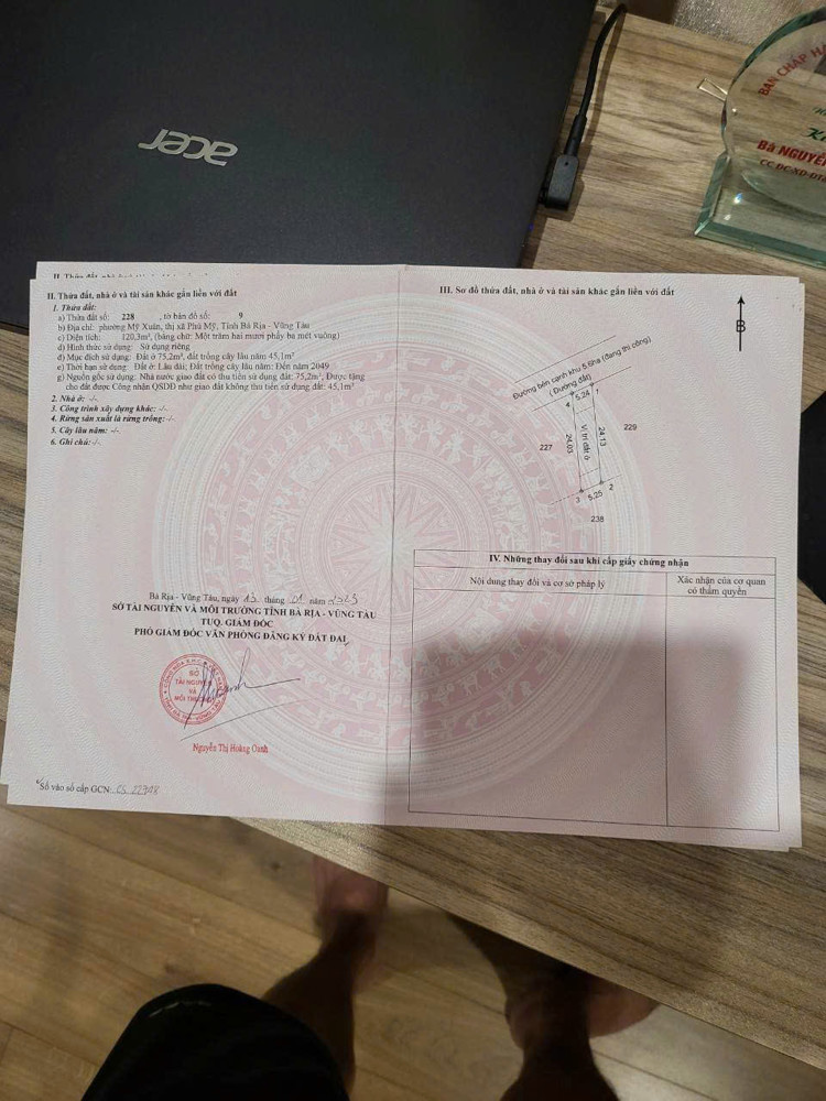 Chủ bán đất 5,6 ha . Đường xuân diệu 5X25