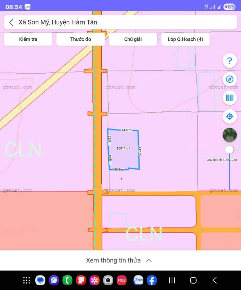 CHÍNH CHỦ CẦN BÁN Đất Sơn Mỹ, Hàm Tân, Bình Thuận