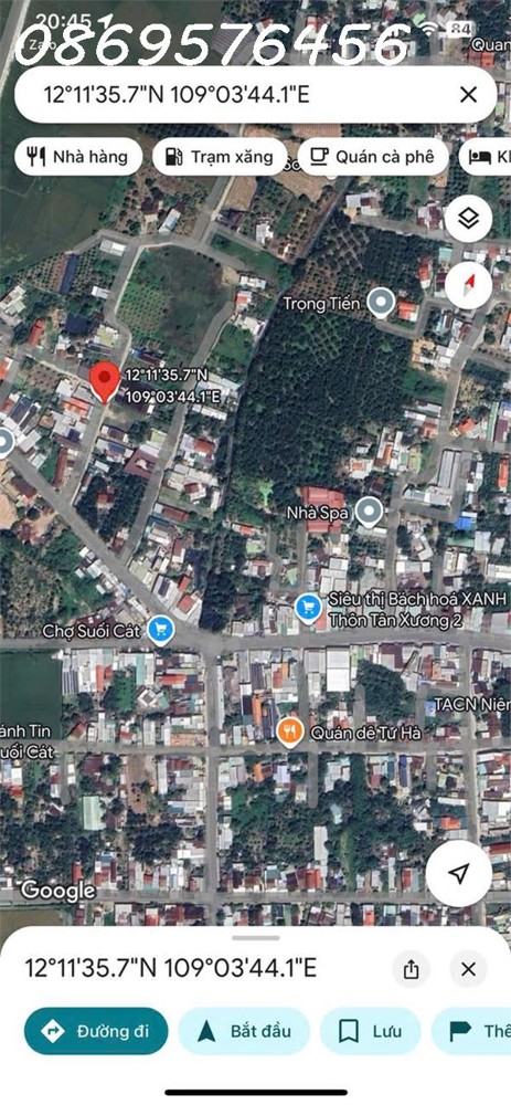 MỞ BÁN 5 LÔ NỀN THỔ CƯ TẠI KHÁNH HOÀ GIÁ ĐẦU TƯ