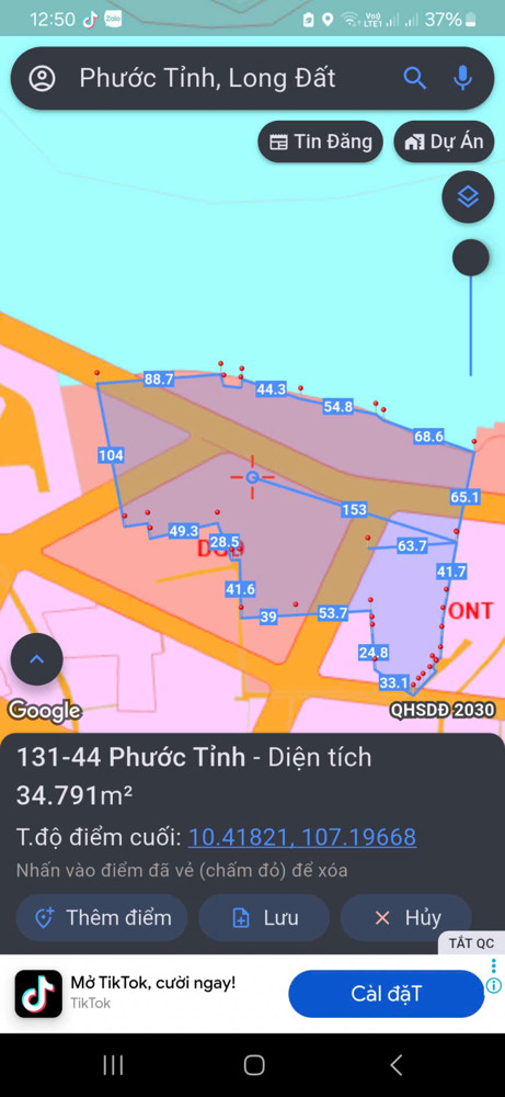 Gần 36.000m 220ty còn thương lượng đã  lên gần 10.000 đất sản xuất kinh doanh