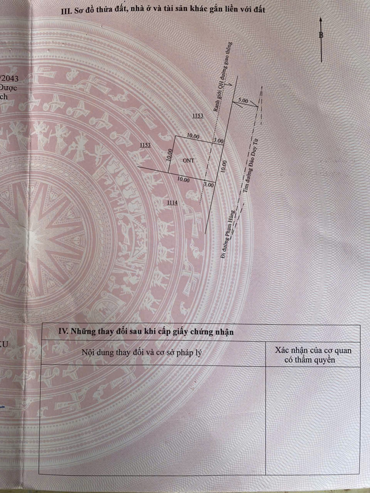 CHÍNH CHỦ BÁN ĐẤT ĐƯỜNG ĐÀO DUY TỪ, TÂN SƠN, PLEIKU, GIA LAI