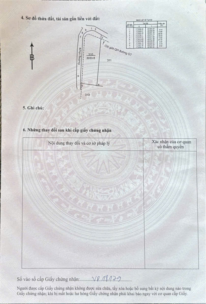 6489mv 2 mt phủ hồng khu dân cư