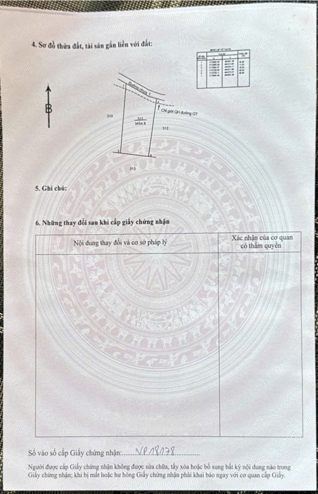 6489mv 2 mt phủ hồng khu dân cư