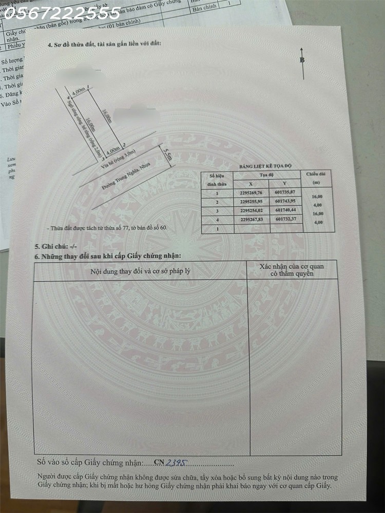 LÔ GÓC 63.8M² MẶT ĐƯỜNG TRUNG NGHĨA – NAM ĐỒ SƠN, ĐƯỜNG 12M – GIÁ CHỈ 1.6X TỶ  ZALO 0567 222 555